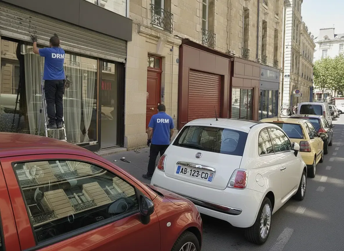 Déblocage de rideau métallique bloqué à Marseille 15