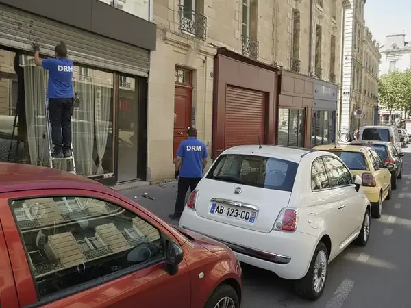 Déblocage de rideau métallique bloqué à Marseille 15