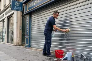 Entretien et maintenance de rideau métallique à Marseille 15