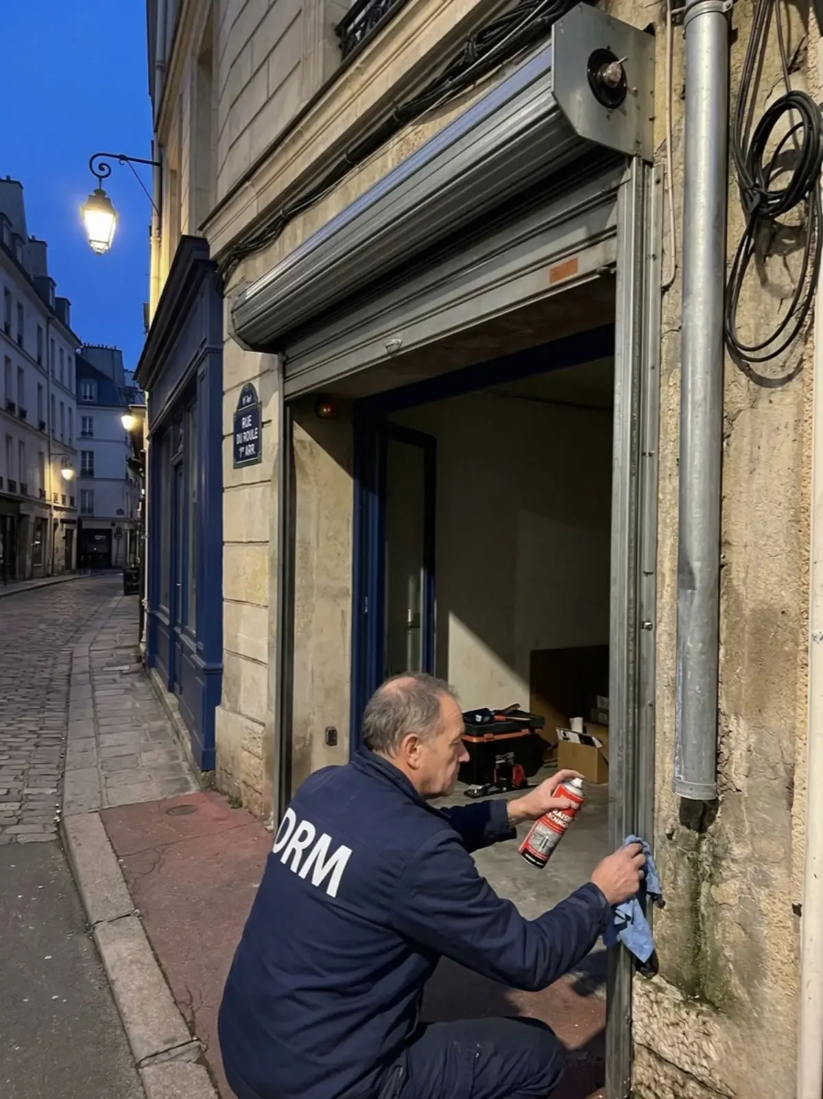 Entretien et maintenance de rideau métallique à Marseille 15