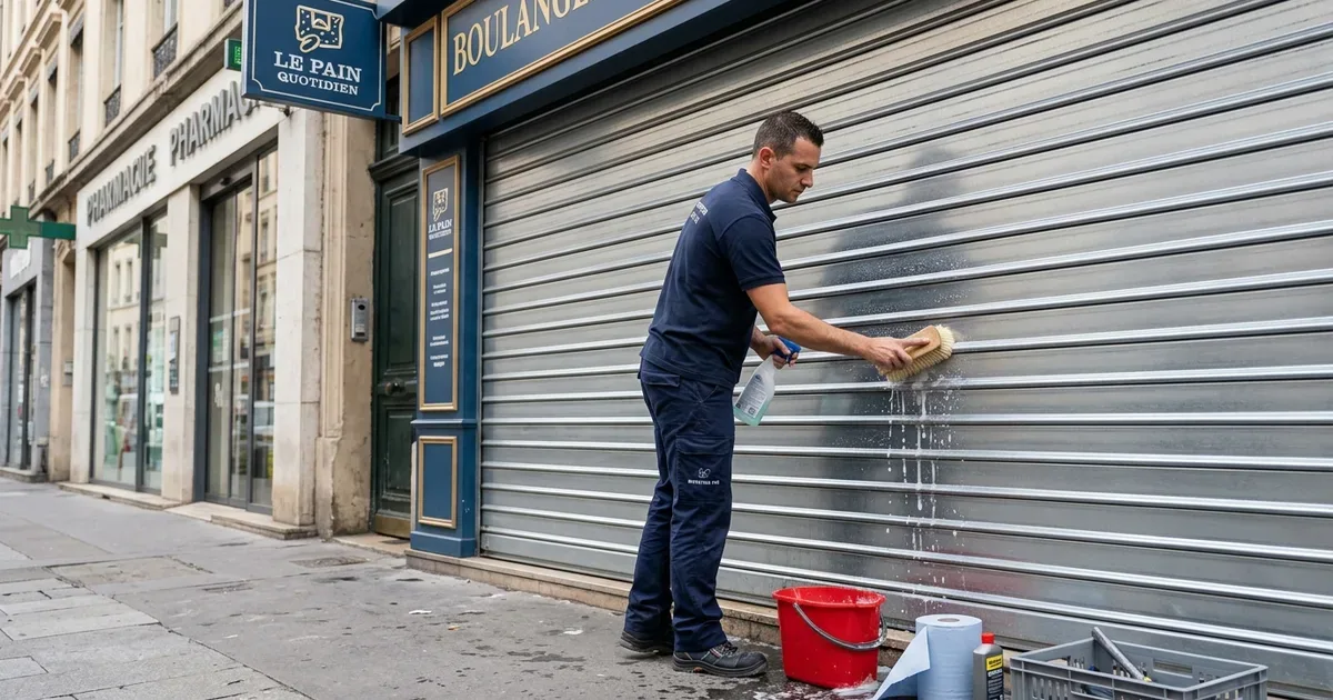 Entretien et maintenance de rideau métallique à Marseille 15